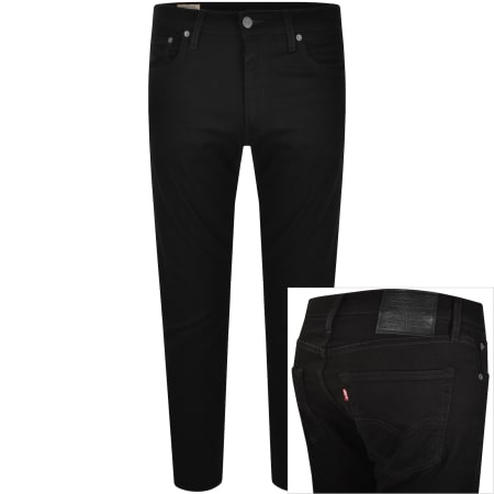 Levis 512 Slim Tapered Jeans Black | Mainline Menswear x